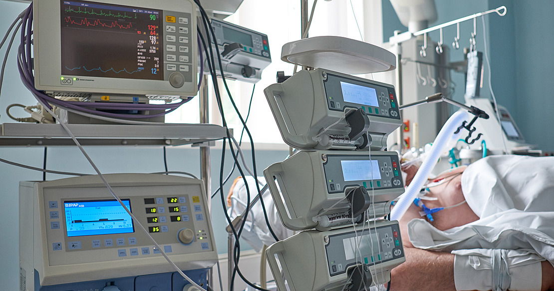 Patient im Schockraum