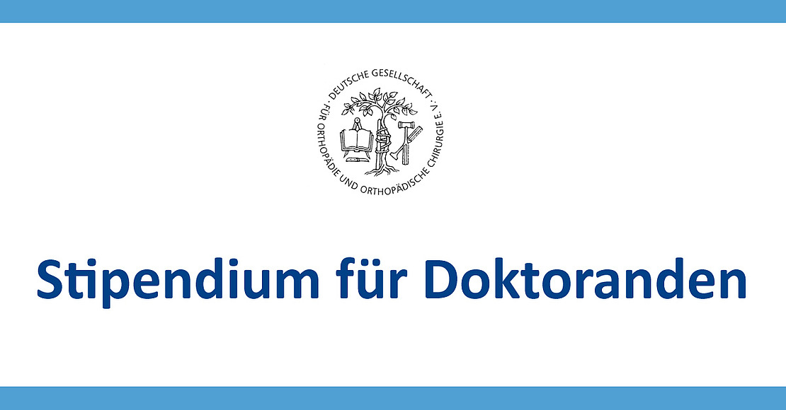 Logo Stipendium für Doktoranden