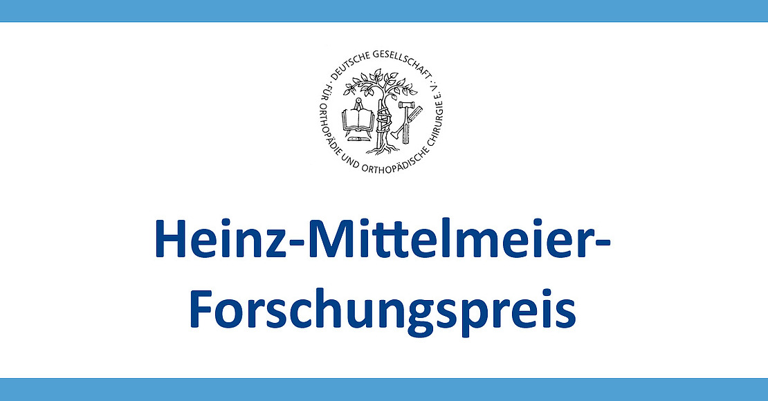 Logo des Heinz-Mittelmeier-Forschungspreis der DGOOC