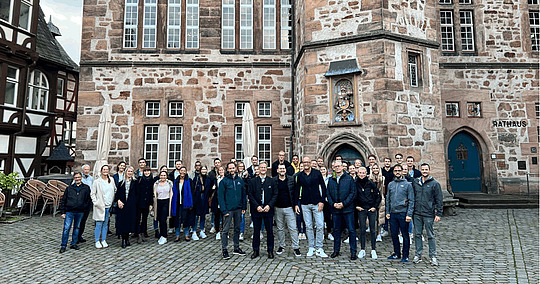 Gruppenbild Summer School 2022 in Marburg 