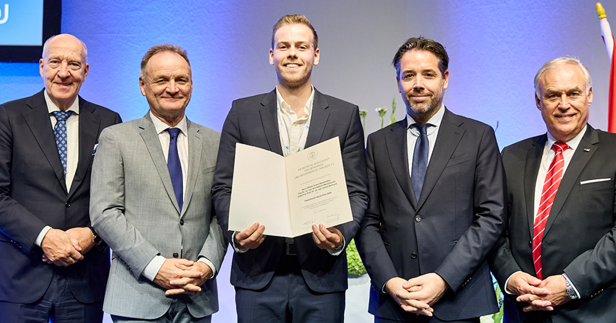 Themistocles-Gluckpreis 2024 der DGOOC 